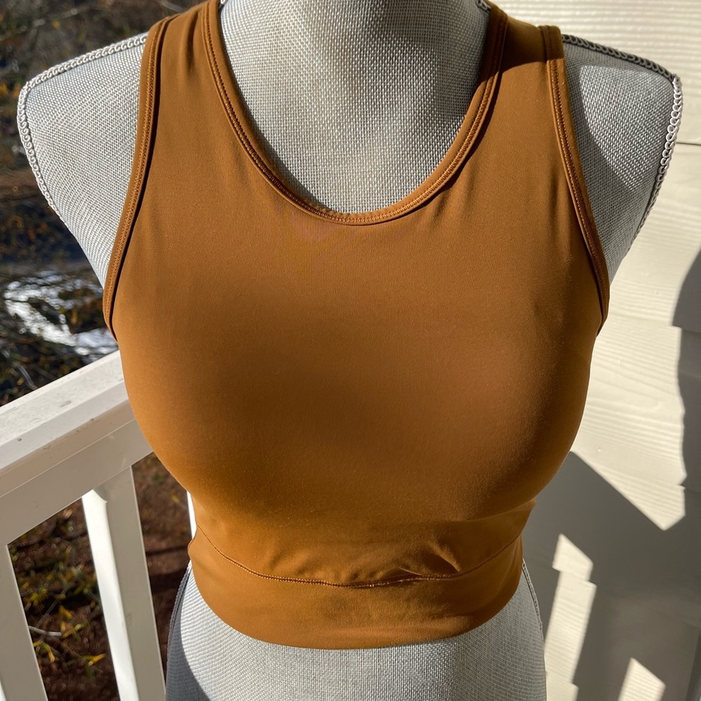 Lululemon Mesh-Back Crpped Training Tank